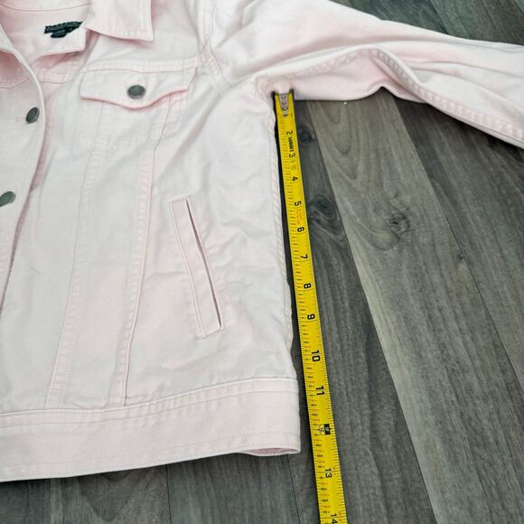 Ralph Lauren pastel pink coquette denim jacket - Picture 5 of 7
